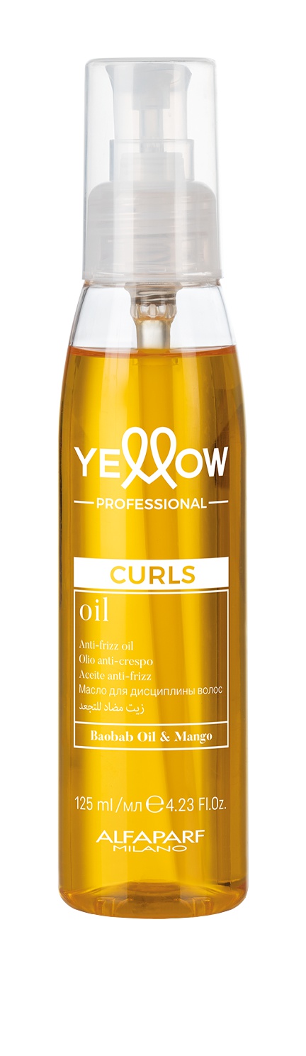 Yellow Professional Curls Oil