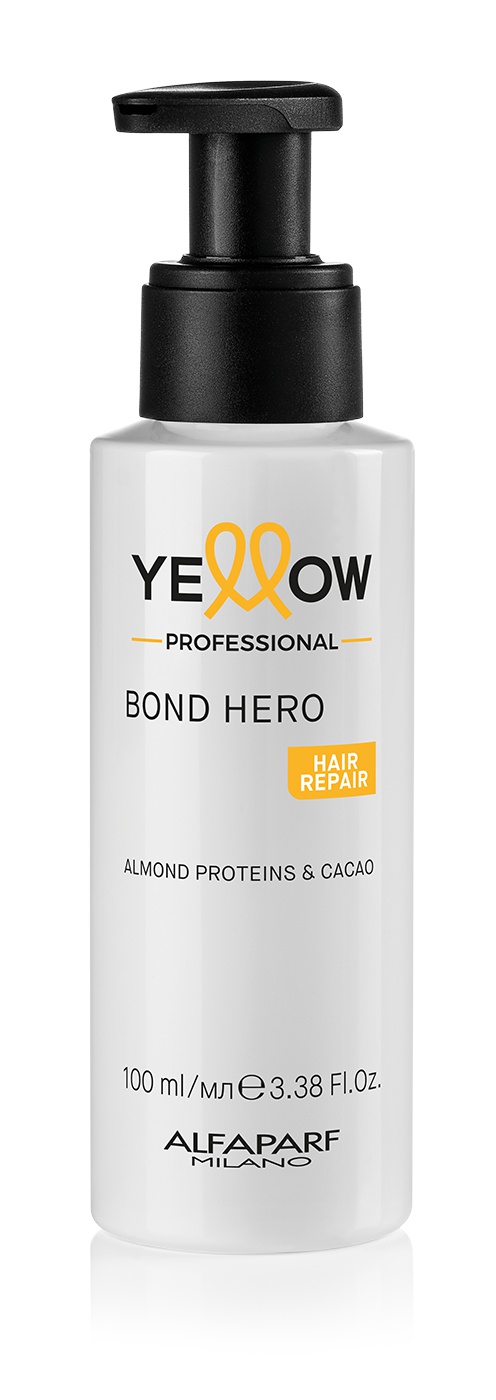 Yellow Professional Repair Bond Hero