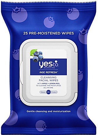 Yes to Blueberries Age Refresh Facial Cleansing Wipes
