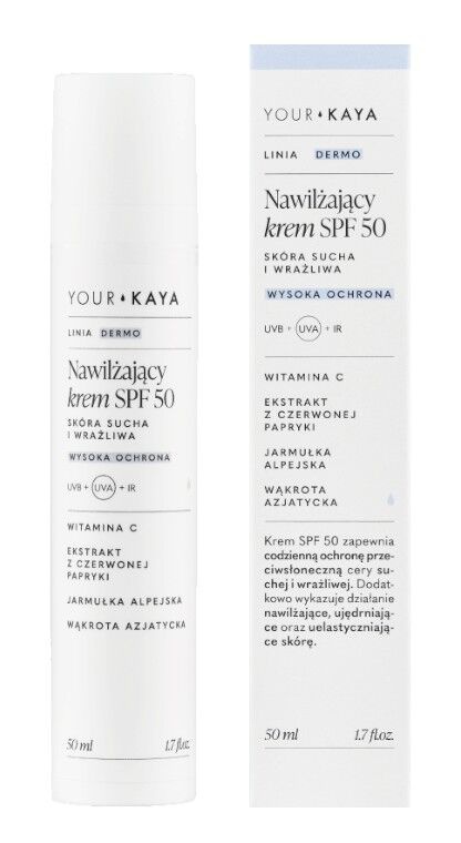 Your Kaya Nawilżający Krem SPF 50
