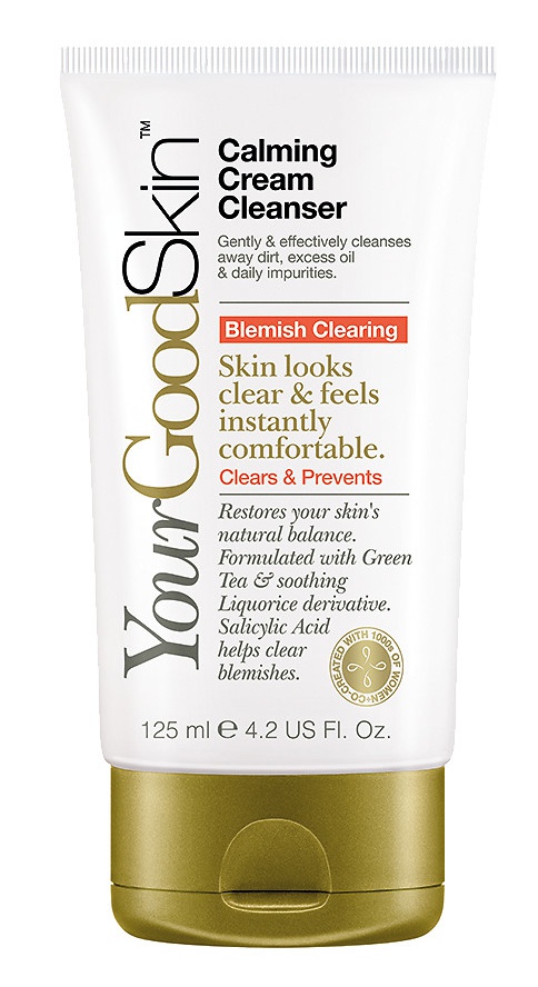 YourGoodSkin Acne Clearing Calming Cream Cleanser