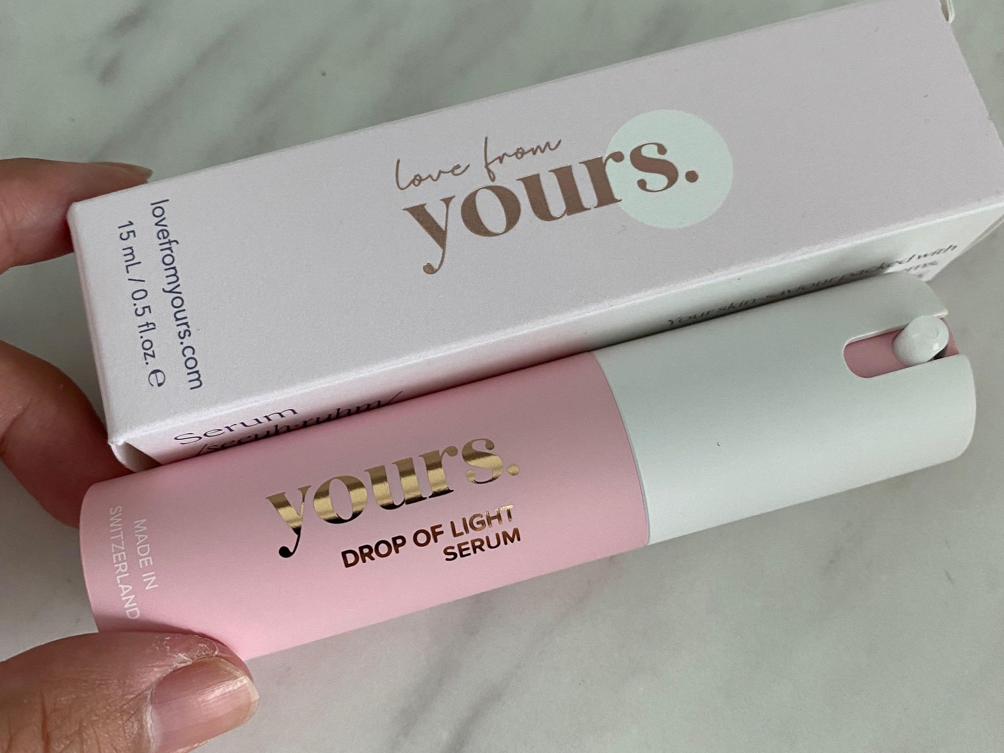 Yours. Drop Of Light Face Serum