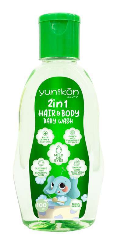 Yunikon 2in1 Hair & Body Baby Wash