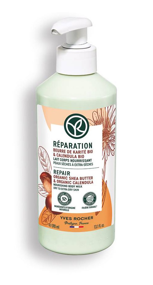 Yves Rocher Repair Organic Shea Butter & Organic Calendula Nourishing Body Milk