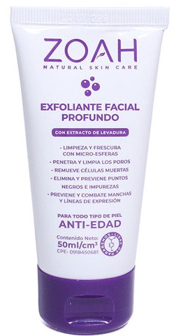 ZOAH Exfoliante Facial Profundo