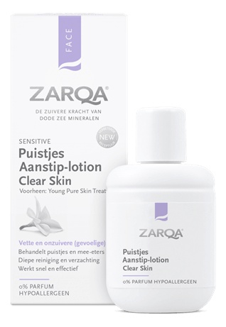 Zarqa Puistjes Aanstiplotion Clear Skin