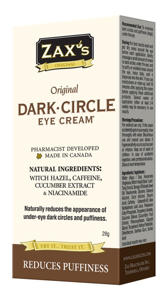 Zax's Original Dark Circle Eye Cream