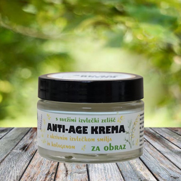 Zeliščno posestvo Cvetka Anti-Age Krema