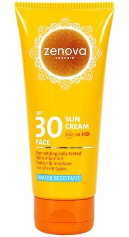 Zenova suncare SPF 30 Sun Cream Face