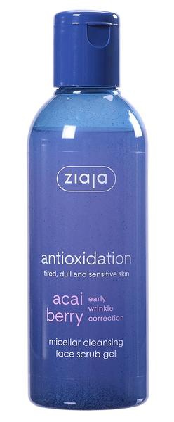 Ziaja Acai Berry Early Wrinkle Correction Micellar Cleansing Face Scrub Gel