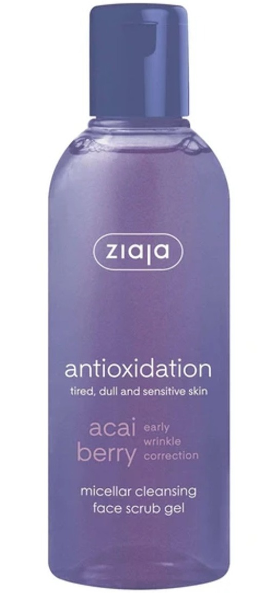 Ziaja Acai Berry Micellar Cleansing Face Scrub Gel