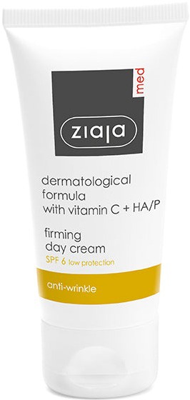 Ziaja Med Vitamin C + HA/P Firming Day Cream SPF 6