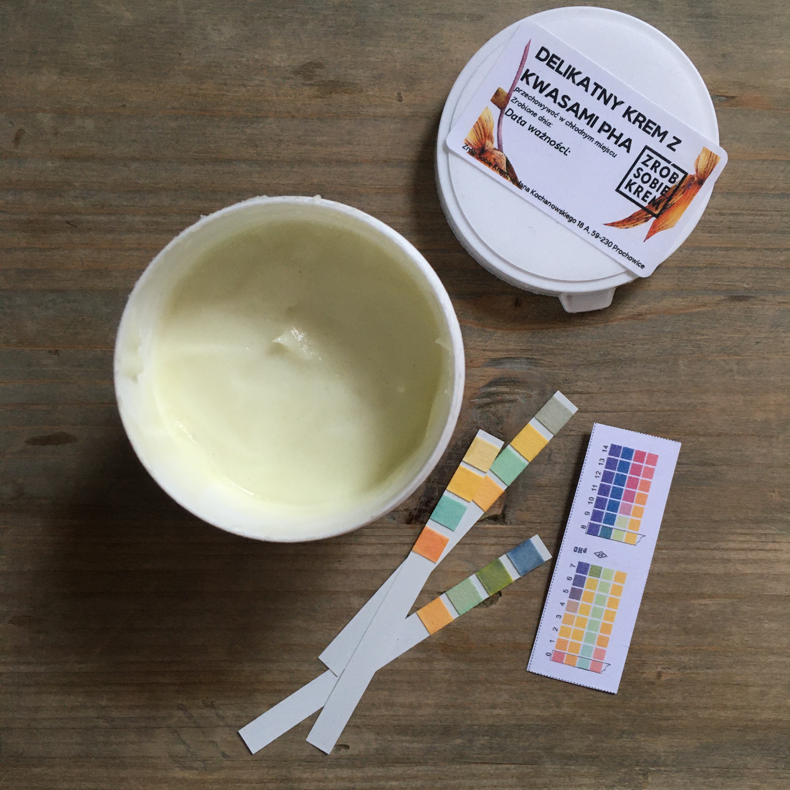 Zrób Sobie Krem Delikatny Krem Z Kwasami PHA