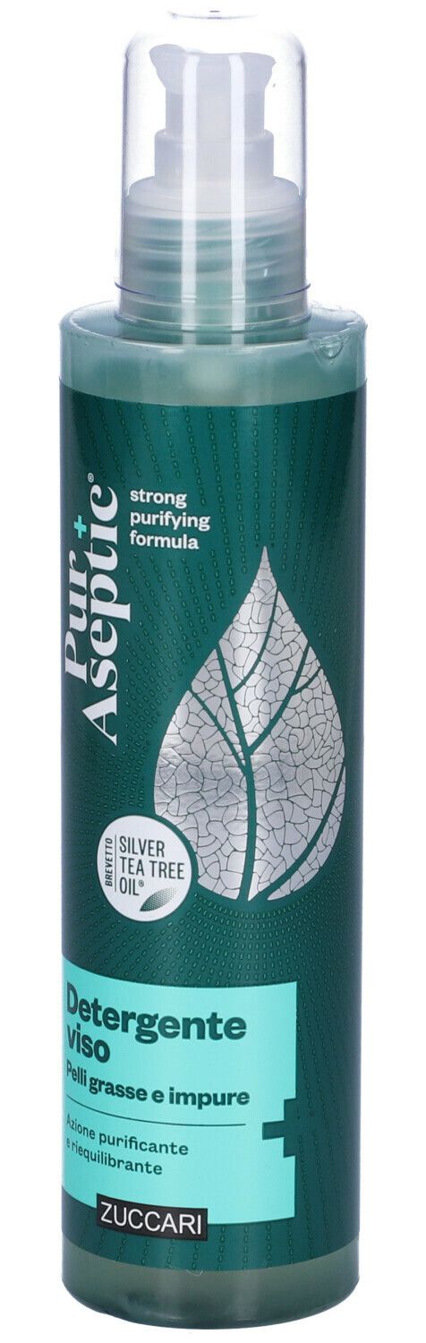 Zuccari Pur + Aseptic Detergente Viso Pelli Grasse E Impure