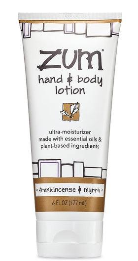 Zum Frankincense & Myrrh Zum Hand & Body Lotion