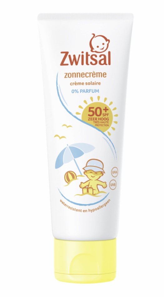 Zwitsal Zonnecrème Spf 50+ 0% Parfum