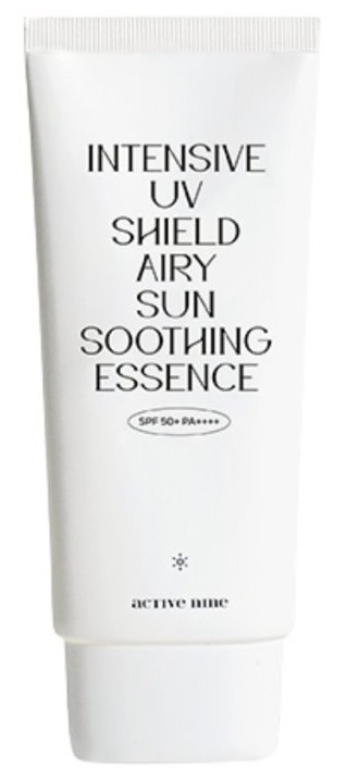 active nine Intensive UV Shield Airy Sun Soothing Essence SPF50+PA++++