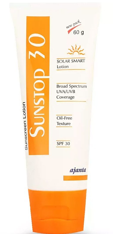 ajanta Sunstop 30 Solar Smart Lotion Oil-free Texture