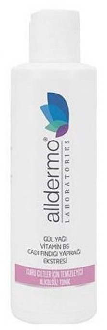 alldermo Kuru Ciltler İçin Temizleyici Alkolsüz Tonik