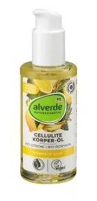 alverde Anti-cellulite Body Oil With Organic Lemon And Organic Rosemary