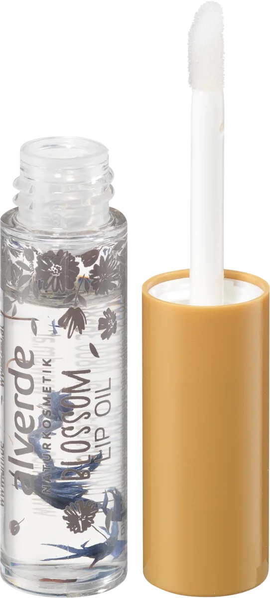 alverde Blossom Lip Oil Cornflower & Lavender