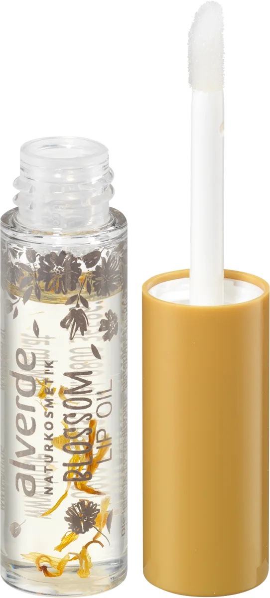 alverde Blossom Lip Oil Marigold & Passionfruit