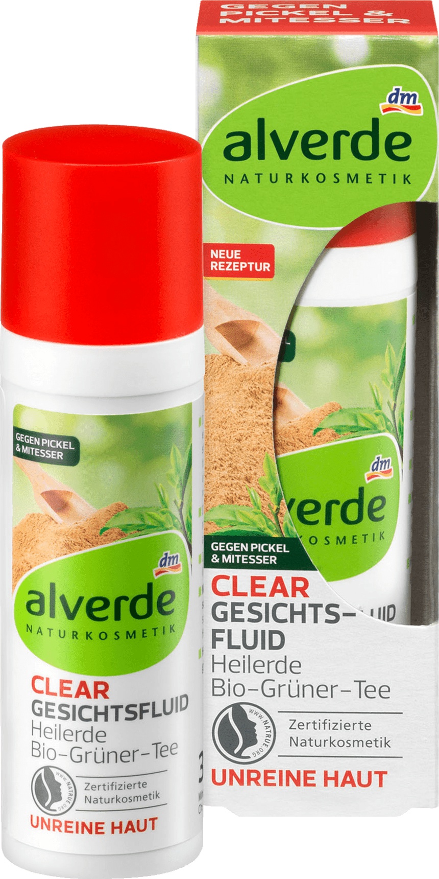alverde Clear Gesichtsfluid