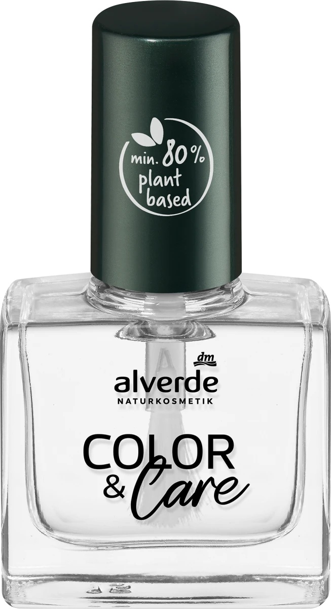 alverde Color & Care Nail Polish Top & Base Coat