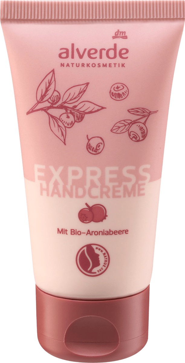 alverde Express Handcreme Mit Bio-Aroniabeere