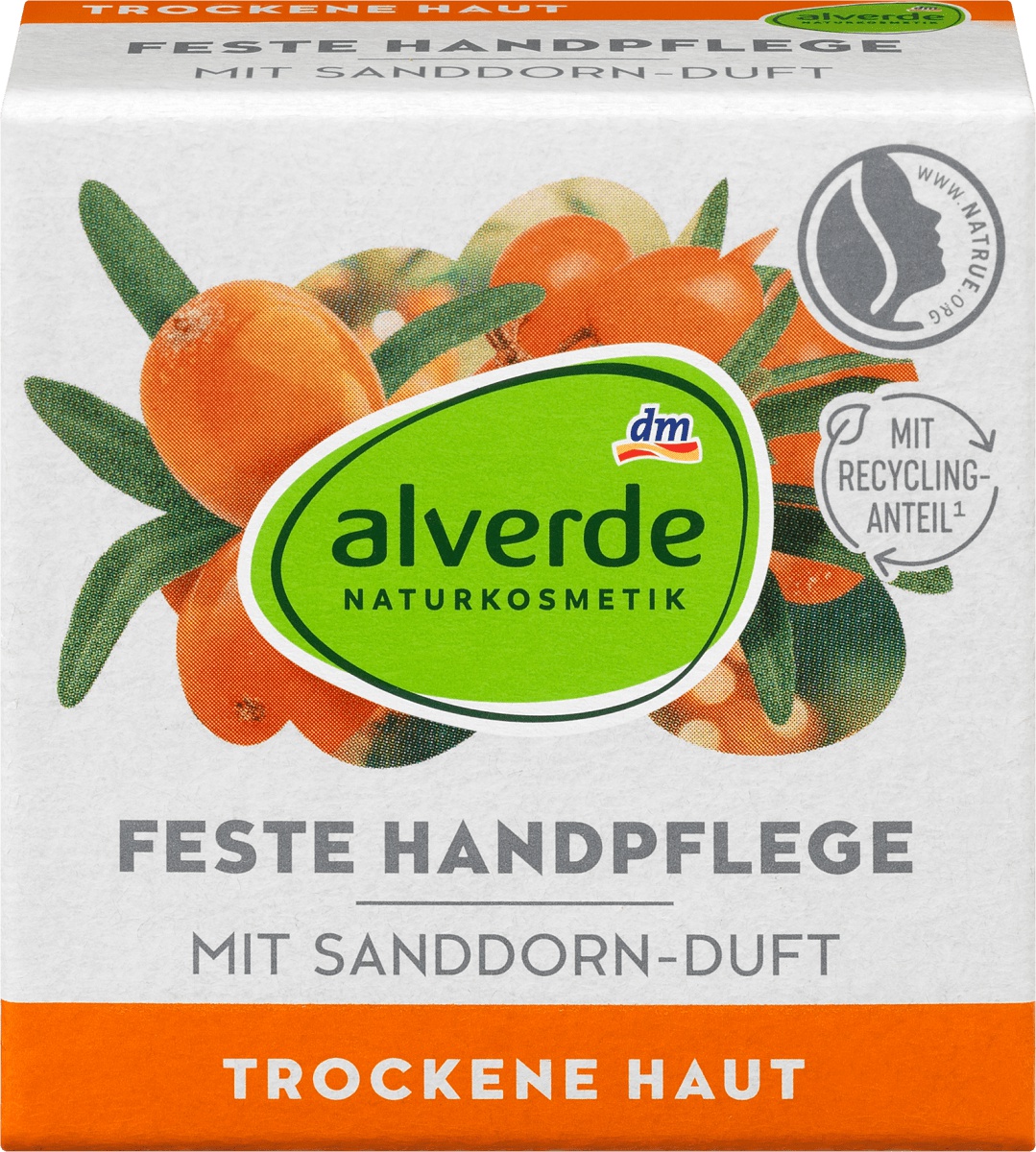 alverde Feste Handpflege Mit Sanddorn-duft
