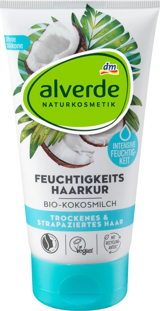 alverde Feuchtigkeits Haarkur Bio-Kokosmilch