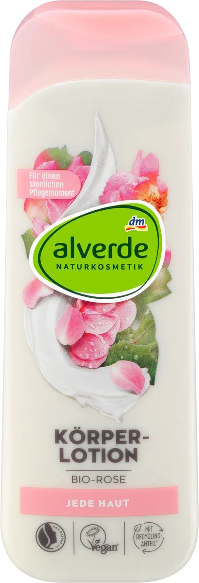 alverde Körperlotion Bio-Rose