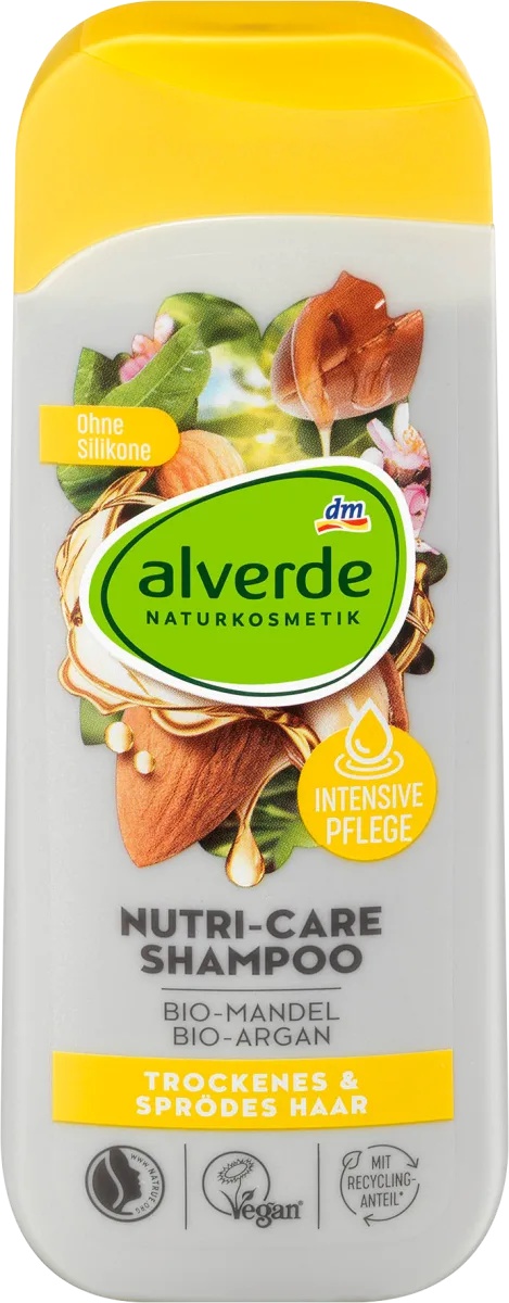 alverde Nutri-Care Shampoo Bio-Mandel Bio-Argan