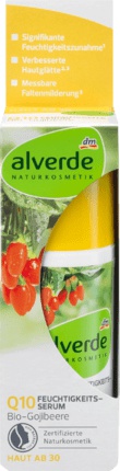 alverde Q10 Feuchtigkeitsserum