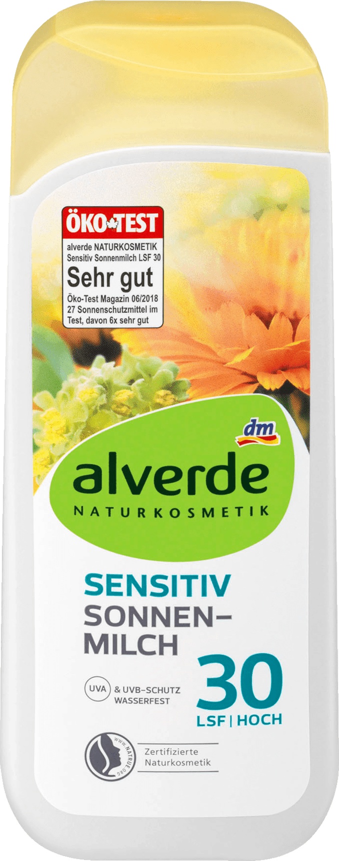 alverde Sensitiv Sonnencreme Lsf 30