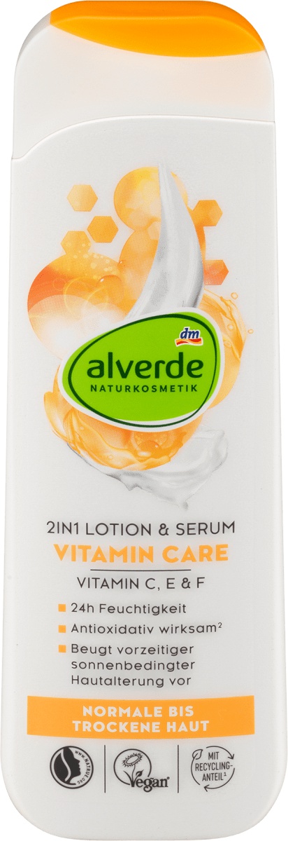 alverde Vitamin Care 2in1 Lotion & Serum