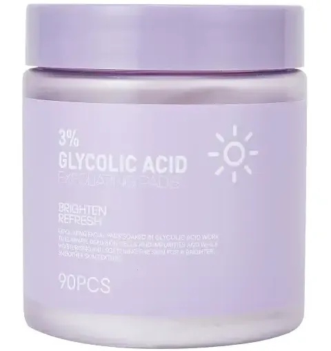 anko Brighten Refresh Exfoliating Pads - 3% Glycolic Acid