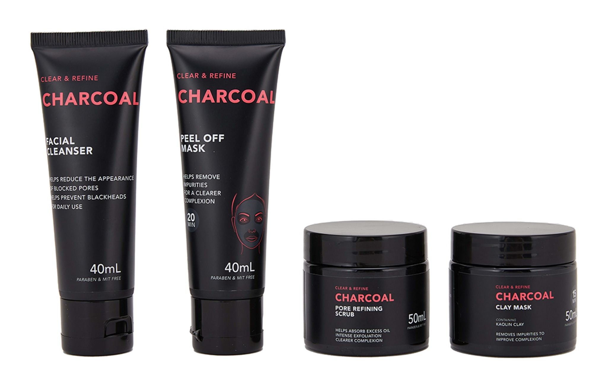 anko Clear & Refine Charcoal Kit