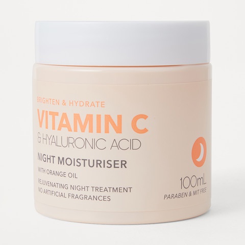 anko Vitamin C And Hyaluronic Acid Night Moisturiser