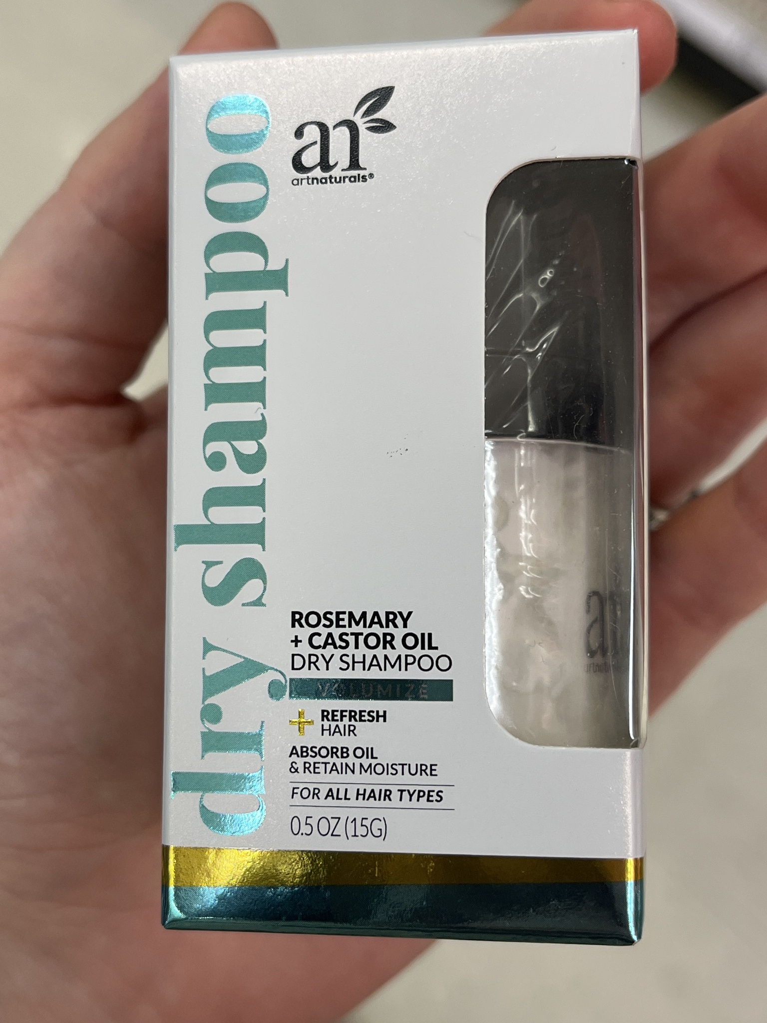 artnaturals Dry Shampoo Rosemary + Castor Oil