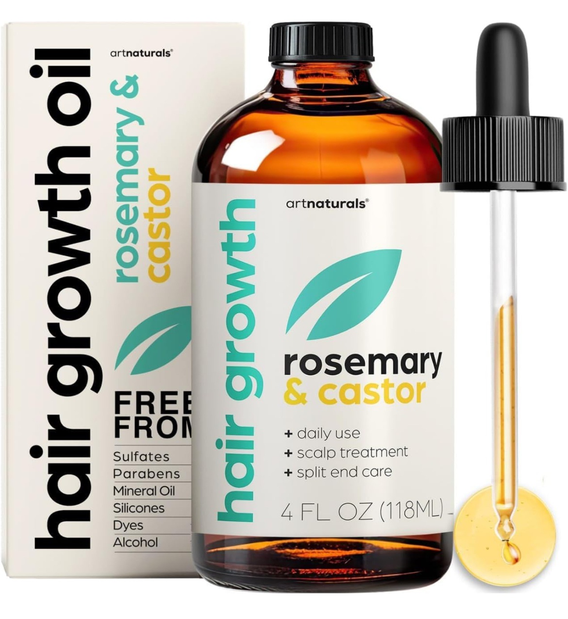 artnaturals Hair Growth Rosemary & Castor