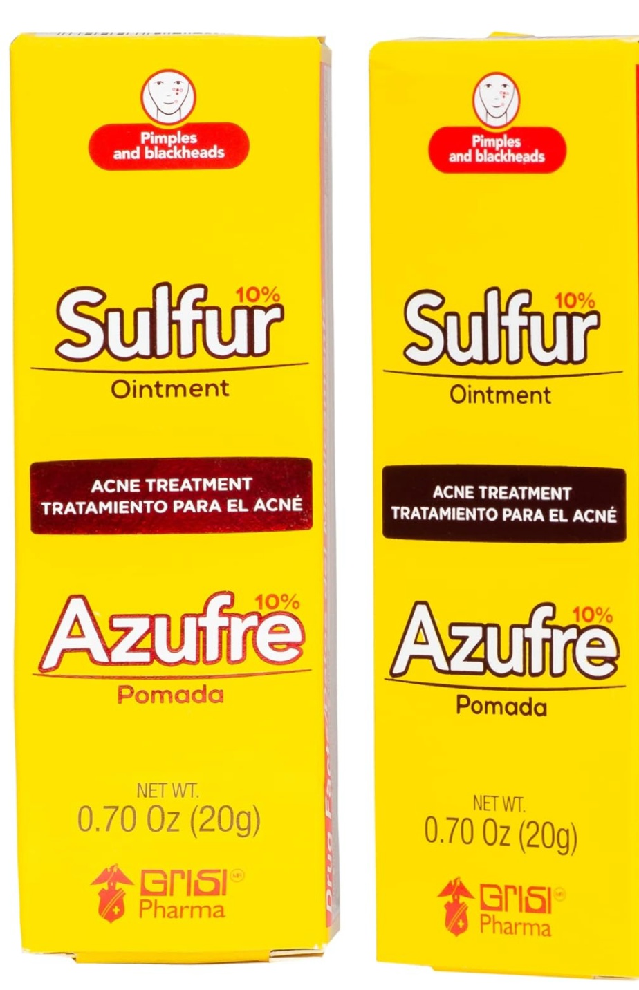 azufre Sulfur Ointment
