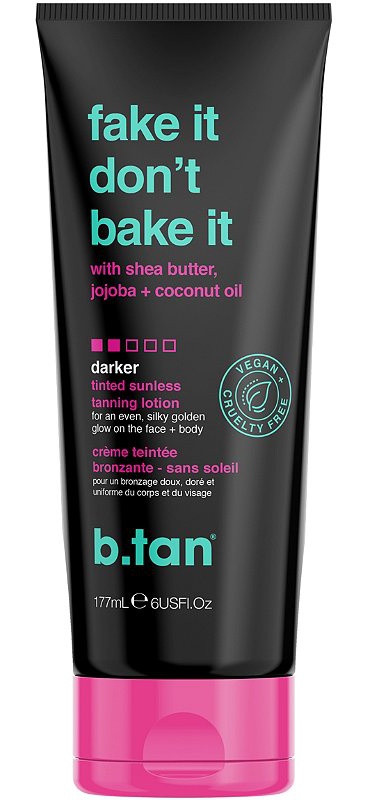 b.tan Fake It Don't Bake It Sunless Tanning Lotion