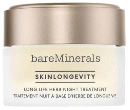 bareMinerals Skinlongevity Long Life Herb Night Treatment Anti-Aging Night Cream