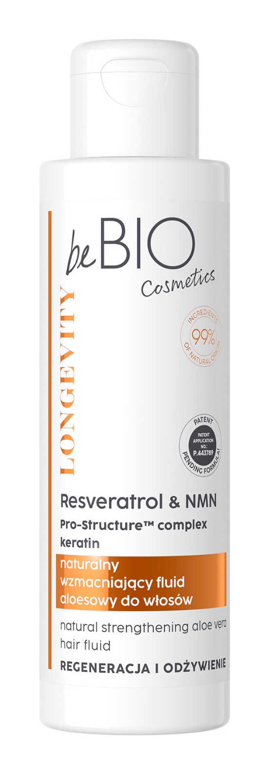 be BIO Longevity Natural Strengthening Aloe Vera Hair Fluid