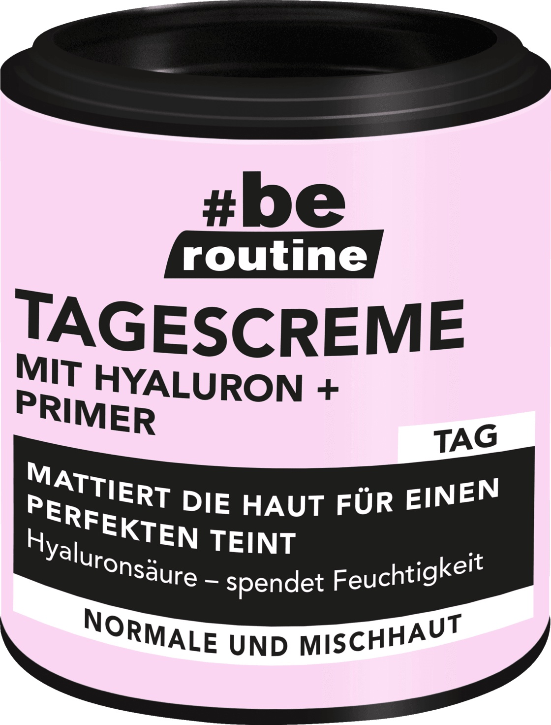#be routine Tagescreme Hyaluron + Primer