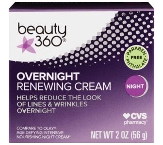 beauty 360 Overnight Renewing Cream