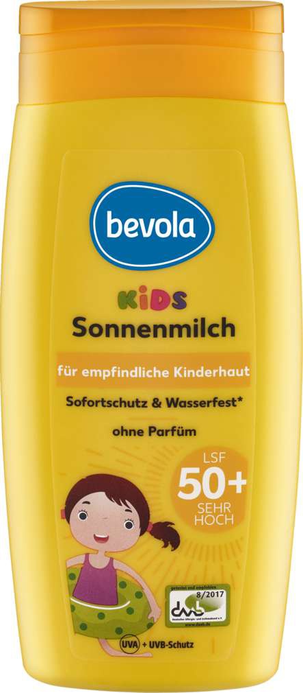 bevola Kids Sonnenmilch LSF 50+