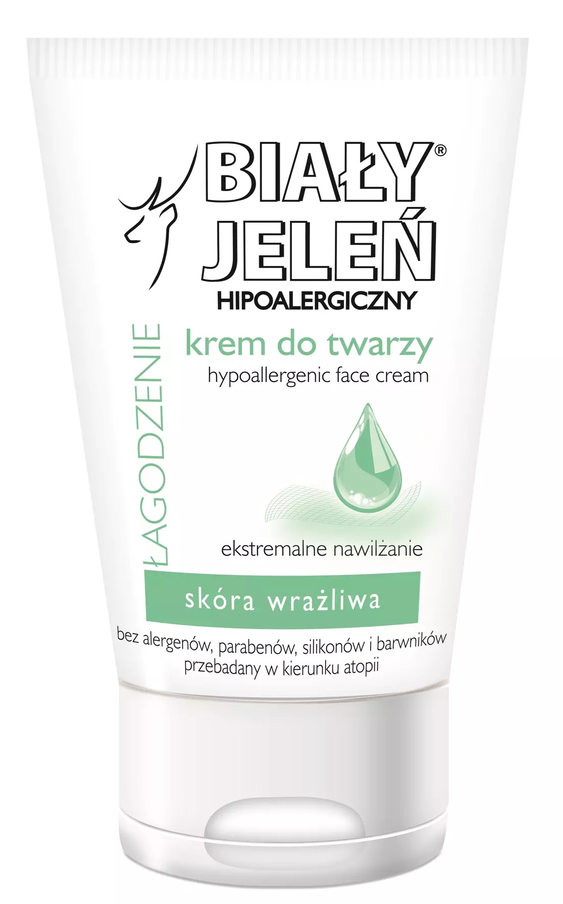 biały jeleń Hipoalergiczny Krem Nawilżająco Łagodzący