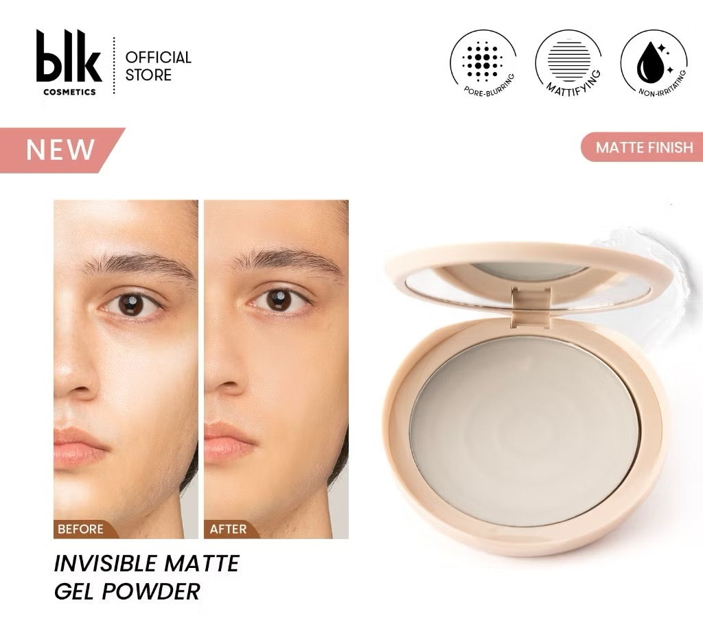 blk Cosmetics Invisible Matte Gel Powder
